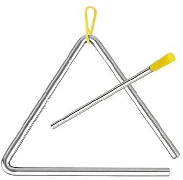 Hand-Percussion-Dreiecke – Hand-Percussion- , Stahl-