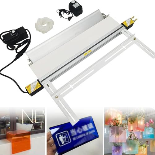 Plieuse à Chaud En Acrylique Avec RéGlage D'Angle Et De Longueur, Plieuse Manuelle En Plastique Avec Chauffage De Caisson Lumineux Pour La Fabrication D'Enseignes D'IngéNierie De DéCoration,30CM