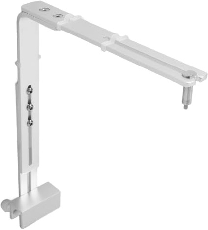 Staffa per Luce per Acquario, Supporti per Luce per Acquario Fissatore per Illuminazione per Acquario Supporto per Lampada per Amplificatore per Pesci Supporto per Lampada (SILVER)