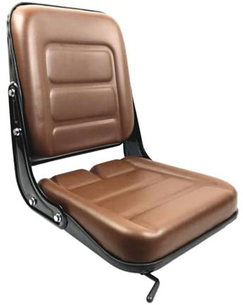 Colcolo Siège de siège de Chariot à Chair Universel siège de Tondeuse Professionnelle, Absorbant Les Chocs pour de Chargeur de dérapage, Mini