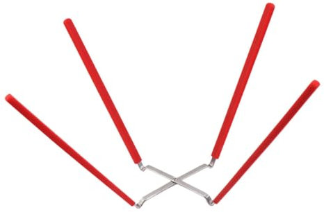PAMINGONO Rejilla para Enfriar Pasteles de Chiffon Rejilla de Enfriamiento Invertida Soporte de Cocina Reutilizable para Enfriar Pasteles y Panes Herramienta para Hornear Acero Inoxidable