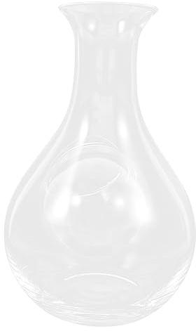 Hohopeti Decantador de Vino Hielo Japonés de Cristal Transparente con Grueso para Aromas Intensos Hogar Bar y Restaurante