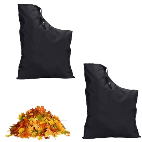 2 bolsas para recolectores de frutas Gardena, compatibles con aspiradora Einhell y aspiradora de hojas Ferrex, 45 x 60 cm, ideal para aspiradoras de hojas, saco y bolsa de recogida