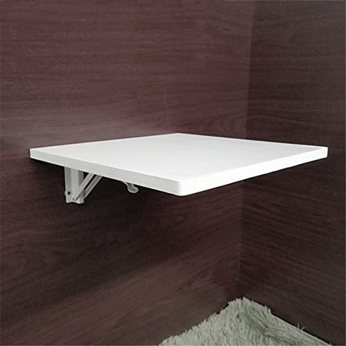 Sgabello sedia a parete pieghevole tavolo pieghevole tavolo per computer portatile scrivania bianca in 10 dimensioni (dimensioni : 100 x 50 cm), dimensioni: 100 x 40 cm (taglia : 120 x 40 cm)