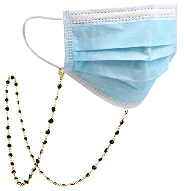 TEAMER Mode bunte Brillenkette Sonnenbrillenband Brillenhalter Kristall Statement Perlen Lesung böhmischen Glasband für Frauen Mädchen