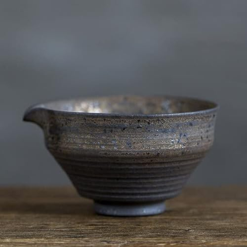 Bol à thé Matcha Traditionnel avec Bec poterie Tasse Verte Macha fouettant Chawan Jindezhen Porcelaine Japonaise Service à thé