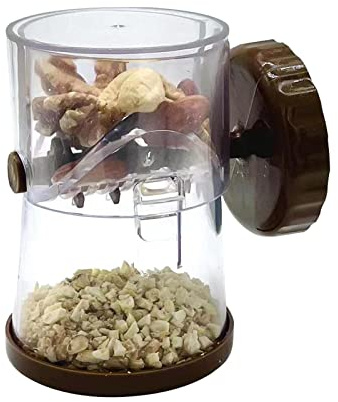 Firulab Nut Crusher for All Nuts - Hand Pecan Chopper, Nut Slicer | Kitchen Tool for Making Toppings, Hand Chopper for Nuts, Garlic, Spices