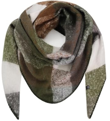 Gloop Damen Schal XXL Strick Dreieck Schal Halstuch Dreieckstuch kuschelig flauschig ohne Kratze an Haut 200×140 CM