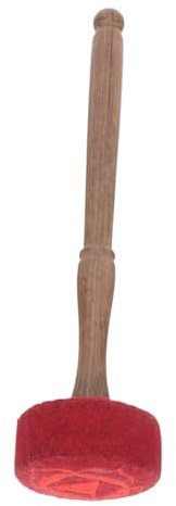 Buddha-Klangschale, Klopfstab, Klangschale, Stimmschale, Gong-Schale, Meditationsschale, Schlägel, Taiko-Stöcke, Werkzeuge für Kinder, leere Kassetten, Perkussion, Tamburin, Holz, roter Hammer