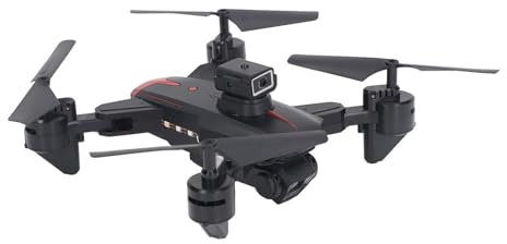 Bewinner Drohne mit Kamera für Erwachsene, 4K RC Quadcopter mit 3 Kameras, Vier-Wege-Hindernis, WiFi-Drohne Faltbar mit APP für Luftaufnahmen
