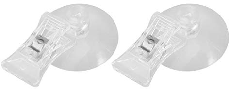 Alasum 3 Stück Gemüse-Clips – Algen-Saugnapf Aquarium-Algen-Saugnapf-Clip Aquarium-Saugnäpfe Fischfutter-Clip-Saugnapf