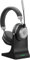 Wantek Casque Audio Professionnel sans Fil avec Micro Anti-Bruit & Station de Charge - Bluetooth 5.3 + 2.4GHz (Double Mode 45h) Son HiFi 40mm/116dB + IPX4 Résistant à la Sueur pour Télétravail/PC/PS5