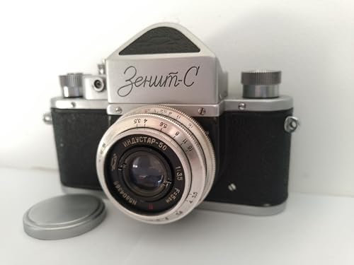 Zenit-C - Cámara réflex SLR de la Unión Soviética Rusa, 35 mm