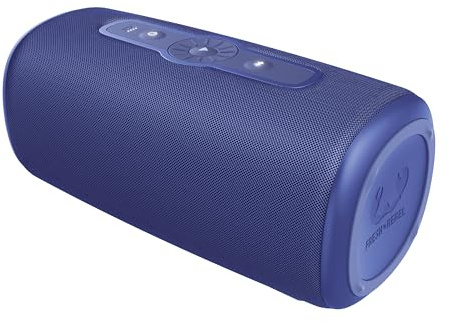 Fresh 'n Rebel Bold L3, Cassa Bluetooth Senza Fili con Anello di Controllo del Volume, Altoparlante impermeabile (IP67), 40W RMS, Bassi Pieni e Suoni Cristallini. 25 ore di autonomia (True Blue)