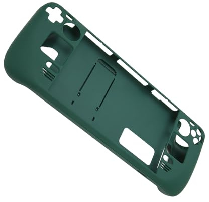 ZJchao Skin Stream Clear [2024 Upgrade]Kickstand Case for Steam Deck - Full, Ergonomic Design, Hands- Stand - Compatible with Steam Deck Accessories (Foliage)