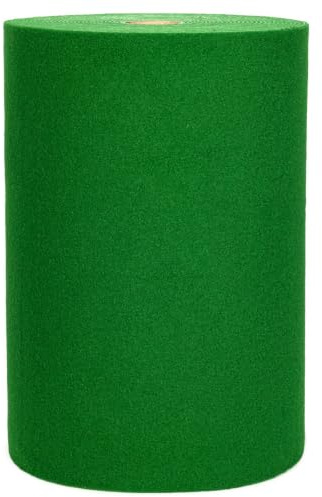 ANRO Cris Erba Sintetica Tappeto Esterno Prato Artificiale Verde 160 x 600 cm Balcone Terrazzo Giardino Pavimentazione Esterna Resistente Drenante