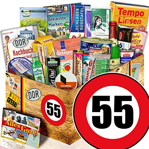 Spezialitätenbox/DDR Geschenkbox/Geburtstag 55 / Geschenk Box Oma