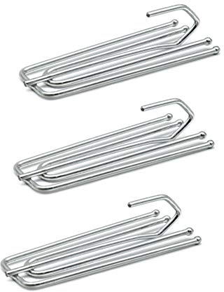 CCUCKY 24 PCS Gancho de Dientes Profundos Gancho de Cortina Pesado, Utilizado para Pellizcar Cortinas, Cortinas de Puertas, Cortinas de Ventanas
