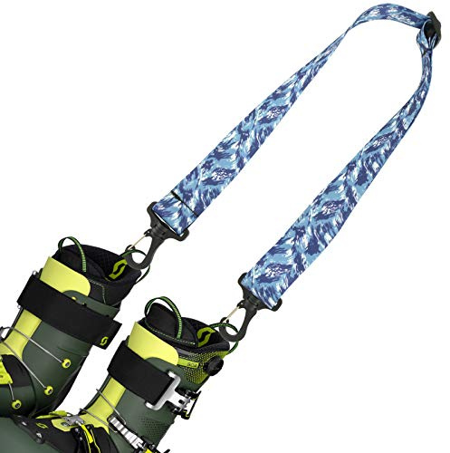 CM Snowboard Carrier Strap Ski Boot Carrier Strap Adjustable Shoulder Sling Leash Roller Skate Leash