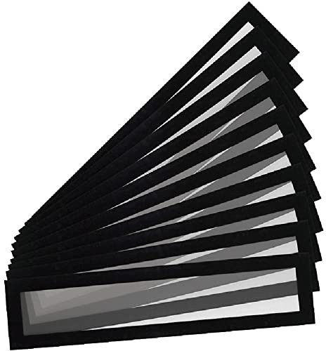 Djois, 195217 – Magnetrahmen für Überschriften Magneto Pro, A4, Schwarz, 10 St | Aushänge schnell fixieren · Für Metallflächen · Ohne Lochen · Wiederverwendbar