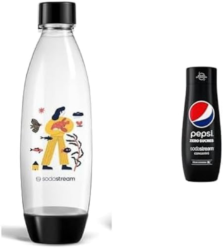 Bouteille rePurpose 1L et concentré Pepsi sans sucres