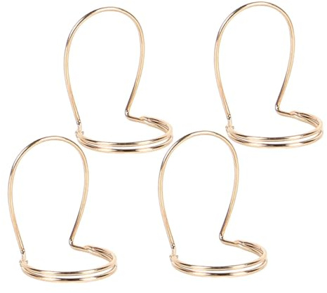 ibasenice Plektren aus Metall für Banjo Daumenplektren und Kleine Fingerpicks in Gold Kreatives und Leichtes Design Geeignet für Banjo Anfänger und Spieler mit Besonderem Spielgefühl