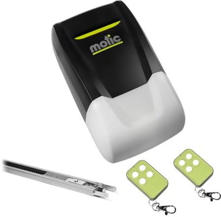 Automatismo para puerta seccional de garaje WIFI incorporado, para portón de garaje hasta 15 m2,para basculante Moove Smart 1000 (3 metros guía CADENA)