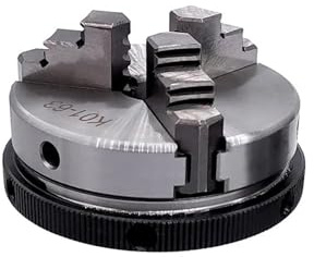 PMZZHUPVR K01-63 Portabrocas Mini de 63 mm, 3 mordazas, portabrocas Manual con Varilla roscada de Montaje, Herramienta de portabrocas autocentrante