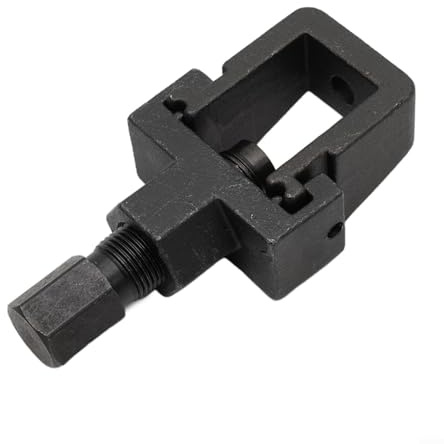 FACAIIO Pince à riveter pour chaîne de moto robuste en acier au carbone 11 x 5,7 x 3,5 cm Noir