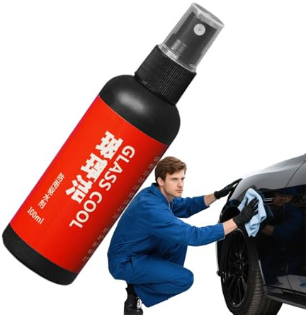 Protector de lluvia para ventanas de coche - 100 ml de impermeabilización repelente a la lluvia, limpiador repelente al agua para ventanas de coche, espejos, camiones, vehículos