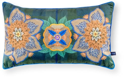 Pip Studio Zierkissen Flores Felices Blau