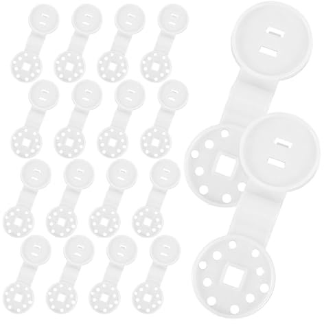 LIFKOME 80 piezas Clips para Malla Sombreo Plástico Resistente Clips de Fijación para Invernaderos Jardín Protección UV
