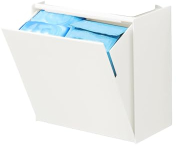shpuuyy Organizer-Behälter, ohne Bohren, Wand-Organizer-Box, für Badezimmer, Küche, Schlafzimmer, Wohnzimmer, Handy, Schlüssel, Toilettenartikel, Wattestäbchen, Make-up-Pads, verschiedene Gegenstände