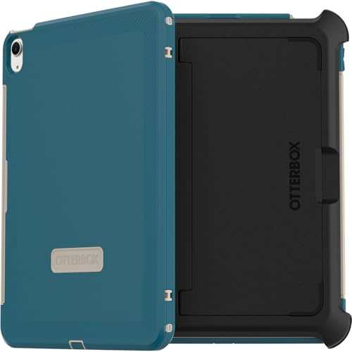 OtterBox Defender Hülle für iPad Air 11 Zoll (M4/M3/M2), Blau | Für iPad Air 11 (2026/2025/2024), Robuste Schutzhülle mit integriertem Displayschutz, 2x getestet nach Militärstandard