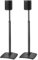 Sanus WSSA2-B2 Height Adjustable Wireless Speaker Stand in Pair for SONOS ONE PLAY: 1 and PLAY: 3 - Black