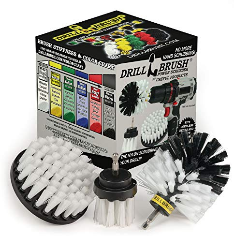 Drill Brush - Drill Brush Attachment – Cleaning Brush for Drill – Drill Brush Set – Brush Scrubber – Power Scrubber Drill Brush – Glass Cleaner – Carpet Cleaner – Drill Brush Rims – Drill Brush Wheels