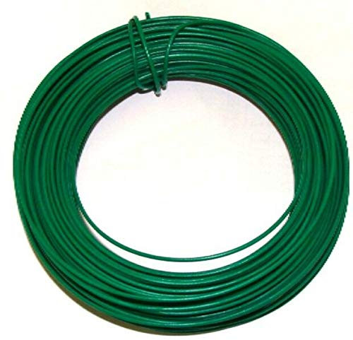 Homespired® Galvanised Garden Wire Fencing Wire Outdoor General Purpose (Mixed Materials, 2mm x 20 Metres)