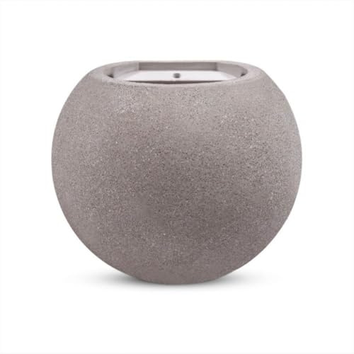 V-TAC VT-891 LED Beton Wandleuchte Rd-Hellgrau G9 IP20