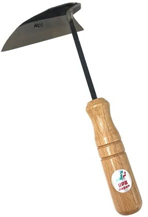 Japan KEYSTONE Bunyuudo zappa giapponese Nejiri Gama Weeding Falce per erbacce giardinaggio piantare 9,8 pollici (25 cm)