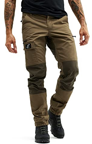 RevolutionRace Nordwand Pants, Pantaloni da Uomo, durevoli per Trekking e Altre attività all'Aria Aperta, Cub, L
