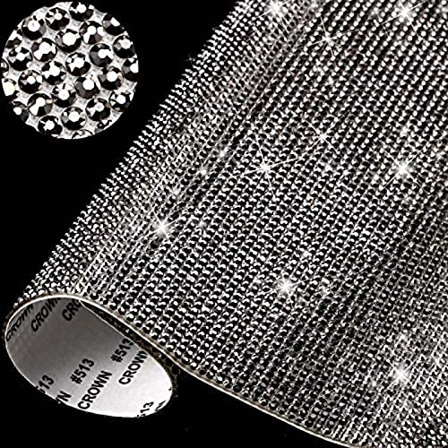 IRIVER BLANK 12000 Stück 2mm Strasssteine Aufkleber in Blättern, Selbstklebende Hitze-Reparatur Kristall-Edelsteine mit Glitzereffekt,Perfekt für Auto- und Basteldekoration(Schwarz AB Farbe)