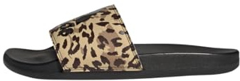 adidas Adilette Comfort Slides Damen Rutsche , Core Black Core Black Beam Pink, 44.5 EU
