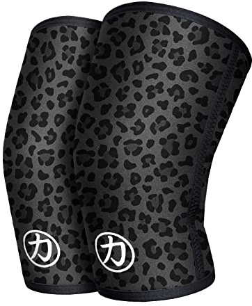 Strength Shop Rodilleras Neopreno 7mm Certificada IPF para Mujeres y Hombres, Rodilleras Crossfit ultraresistentes, Rodilleras Gym Ideales para Powerlifting, Halterofilia y más