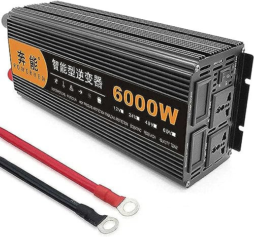 4000W 6000W 8000W 9000W 12000W 15000W Inverter Potenza a Onda Sinusoidale Pura 12V 24V a 220V 230V 240V Tensione Trasformatore Convertitore di potenza,per Auto Distanza Viaggi (15000W,24V)