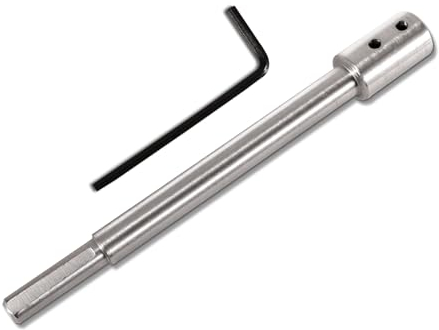 Editbar Rallonge pour foret Forstner avec tige de 3/8, longueur de 169 mm, tige d'extension pour des perforations et des perforations particulièrement profondes