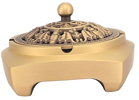ABOOFAN 1stück Retro Aschenbecher Und Räuchergefäß Aus Tischdekor Für Zuhause Büro Und Hotel Kreatives Design Langlebiges Multifunktionale Verwendung