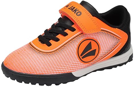 Jako Unisex Kinder J-st Course Ev Fussballschuh, Neon Orange Jet Black, 35 EU