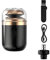 Mini Portable Electric Dhaver, Capsule Razor, 2 in 1 Capsule Mini Shaver with Nose Hair Trimmer, Mini Shavers for Men, Ipx7 Waterproof Electric Shaver for Home Travel (Black)