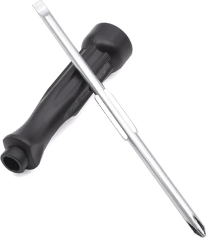 HAOTOM Tournevis interchangeable à fente, croix unilatérale, clé à douille pour vis de bord Outil Compatible avec Audi Pour VW Pour Seat Pour Skoda La plupart des modèles 8Z0012255