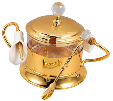 FUNNETOYU Tarro Para Dulces Recipientes Domésticos Tapa Hermética Almacenamiento De Cocina